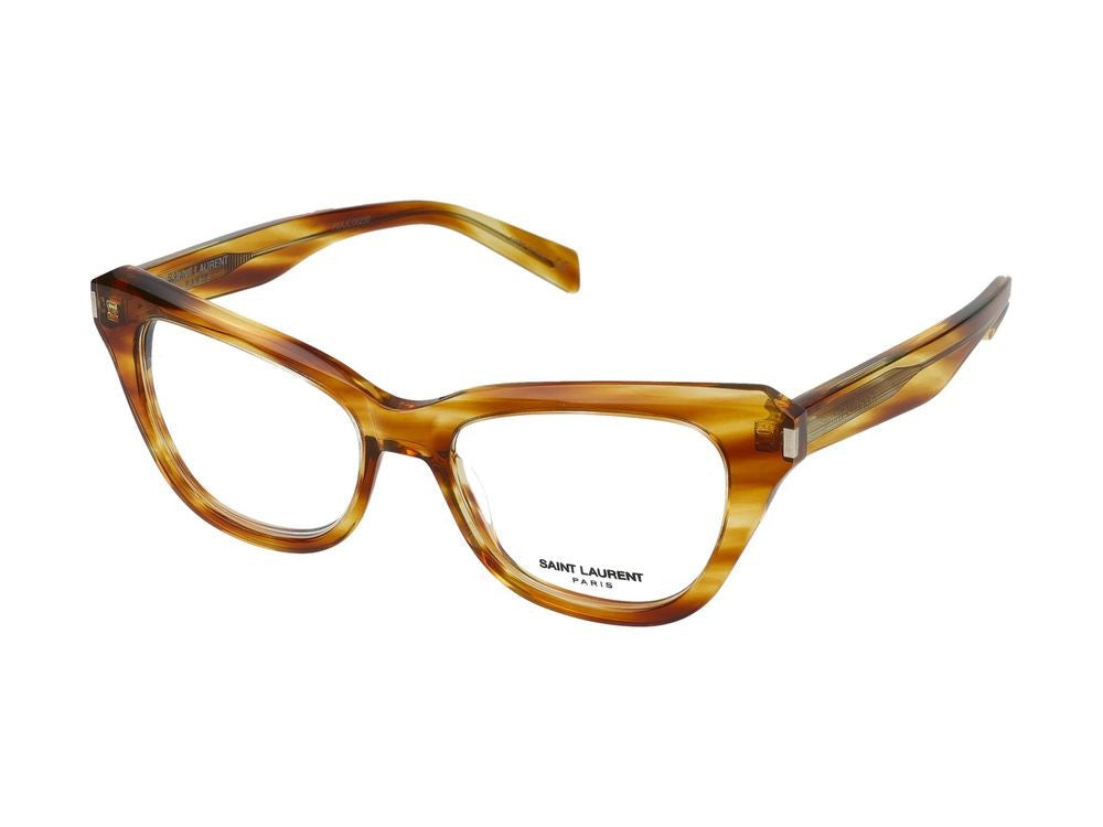 Saint Laurent Eyeglasses Saint Laurent Sl 472 003 Havana Havana Transparent 52/17/145