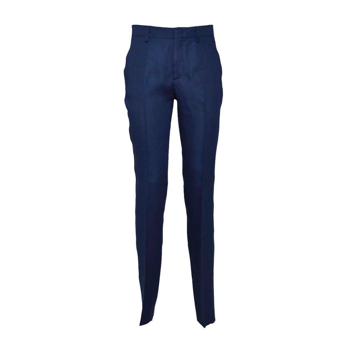 Tagliatore Psdla Pants In Blue Linen