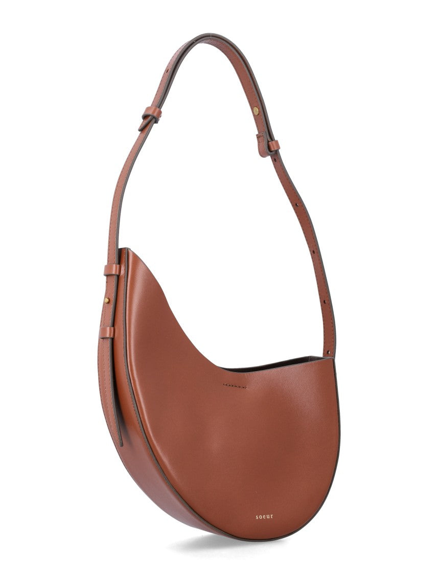 Soeur Wino Natural Leather Mini Shoulder Bag