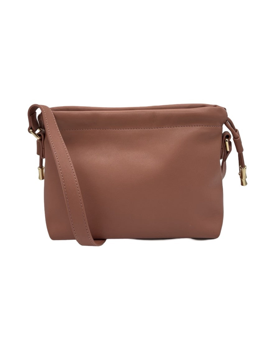 A.P.C. Miniature Shoulder Bag With Structured Design And Gold-Tone Hardware