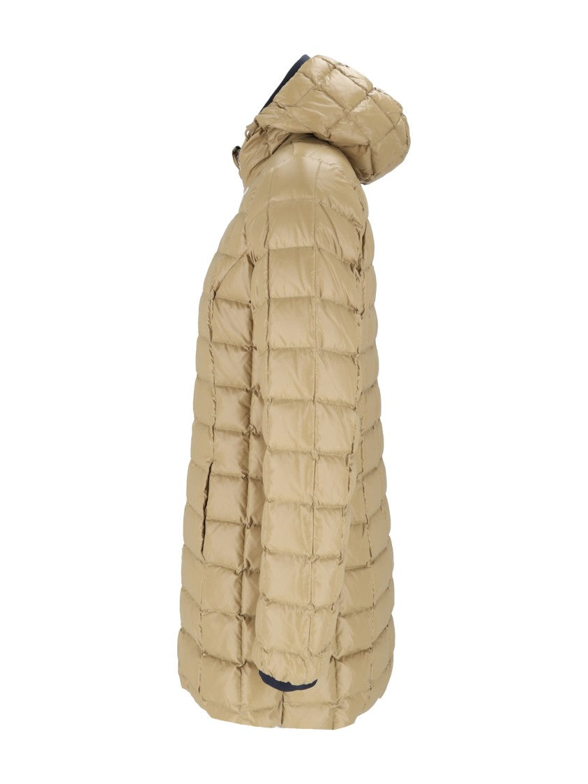 K-Way Denise St Thermo Double Reversible Quilted 3/4 Down Jacket
