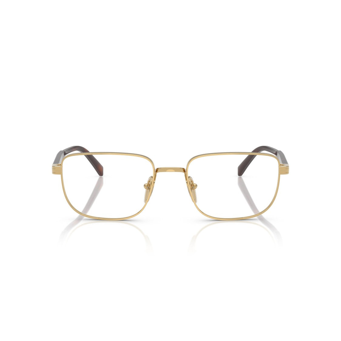 Prada 0Pr B51v Rectangular Aluminum Eyeglasses