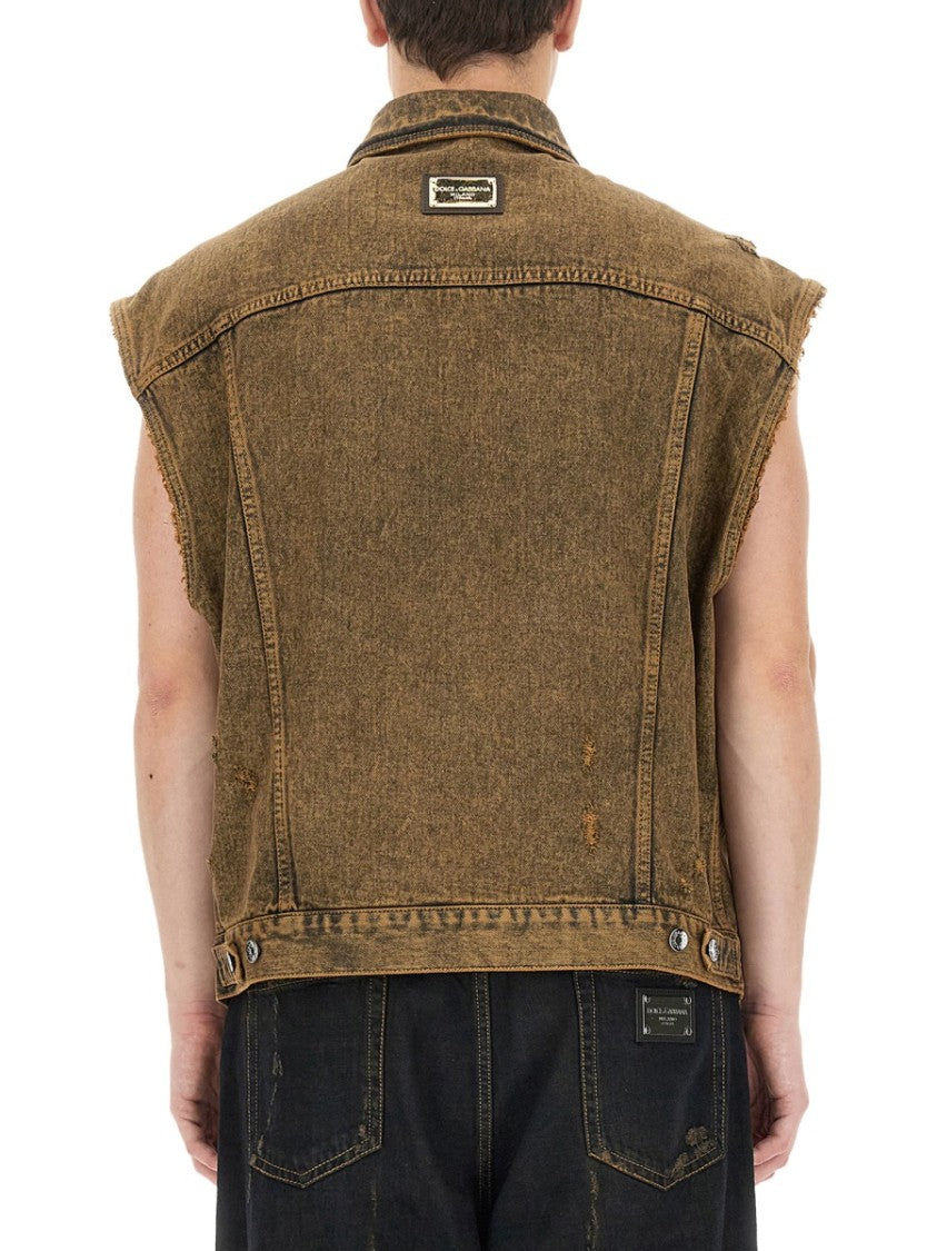 Dolce & Gabbana Denim Vest