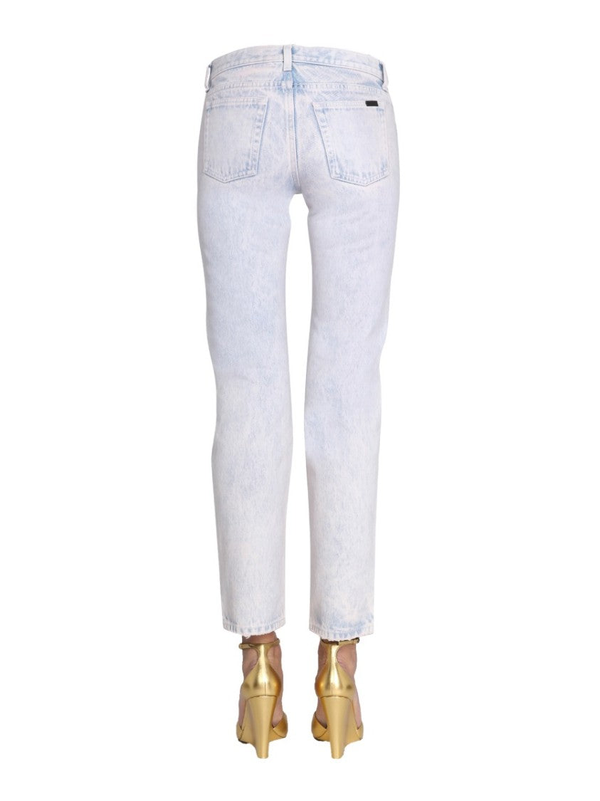 Saint Laurent Low Waist Denim Jeans