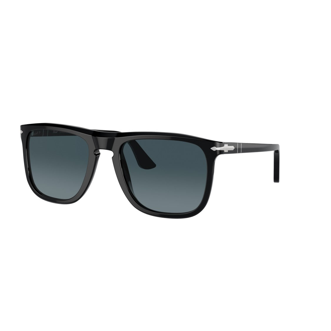Persol 0Po3336s Rectangle Frame Sunglasses With Gradient Tinted Lenses
