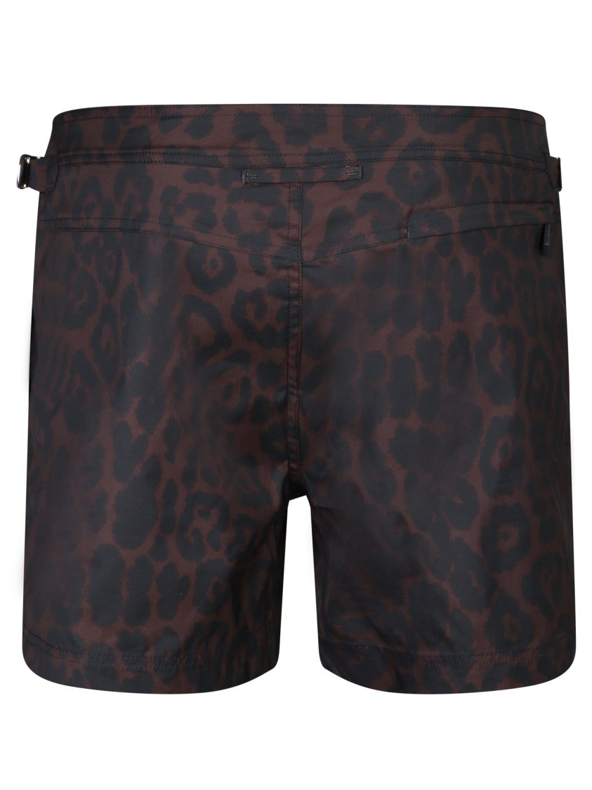 Tom Ford Brown Swimwear