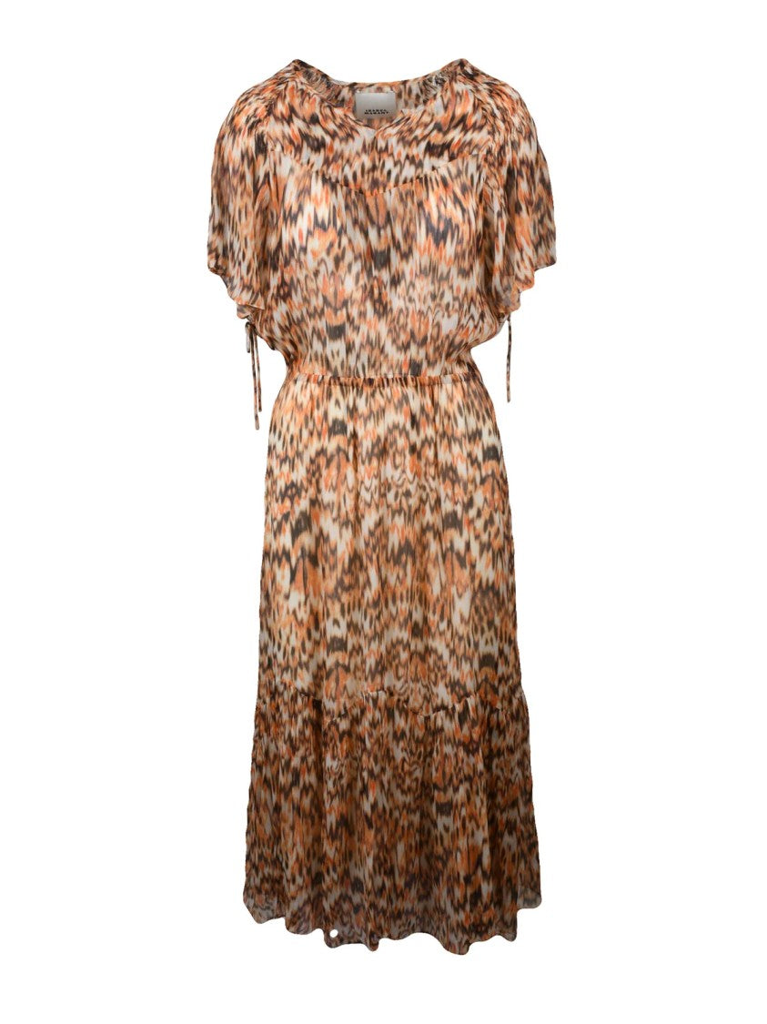 Isabel Marant Odelia Dress - Orange