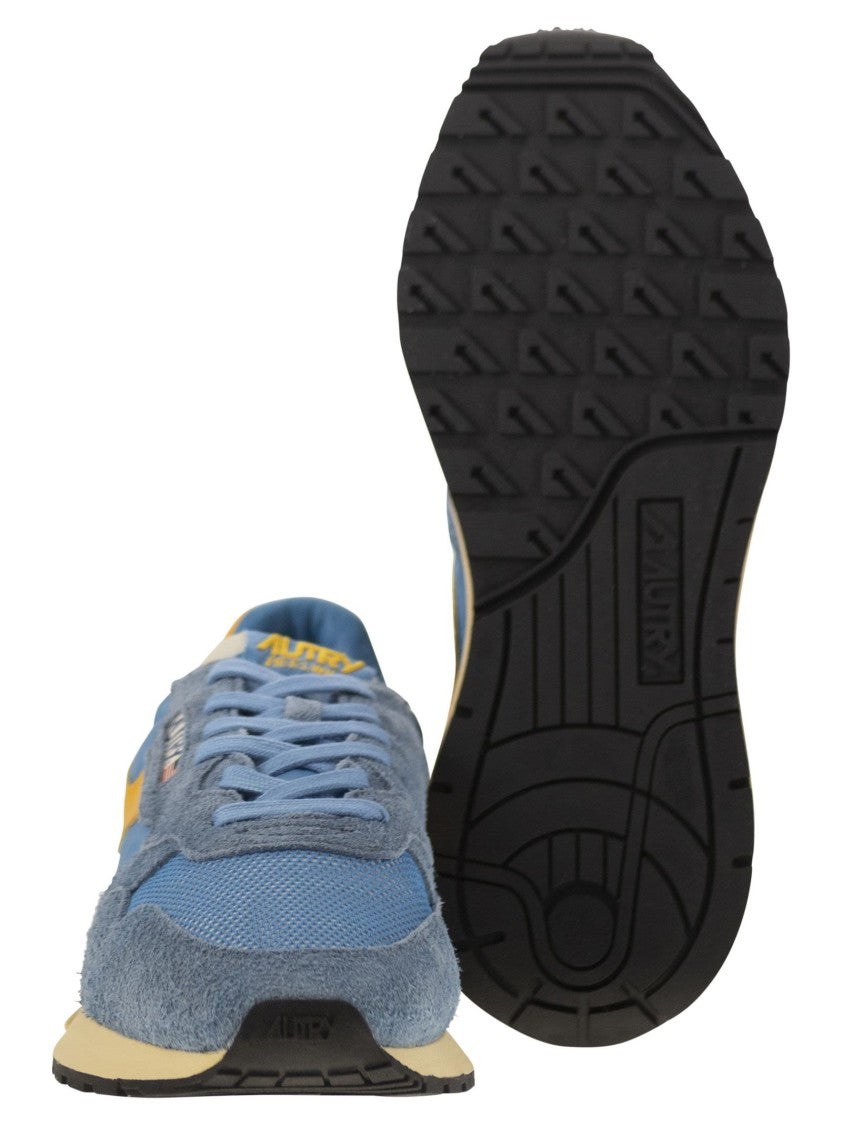 Autry Reelwind - Suede And Technical Textile Trainer