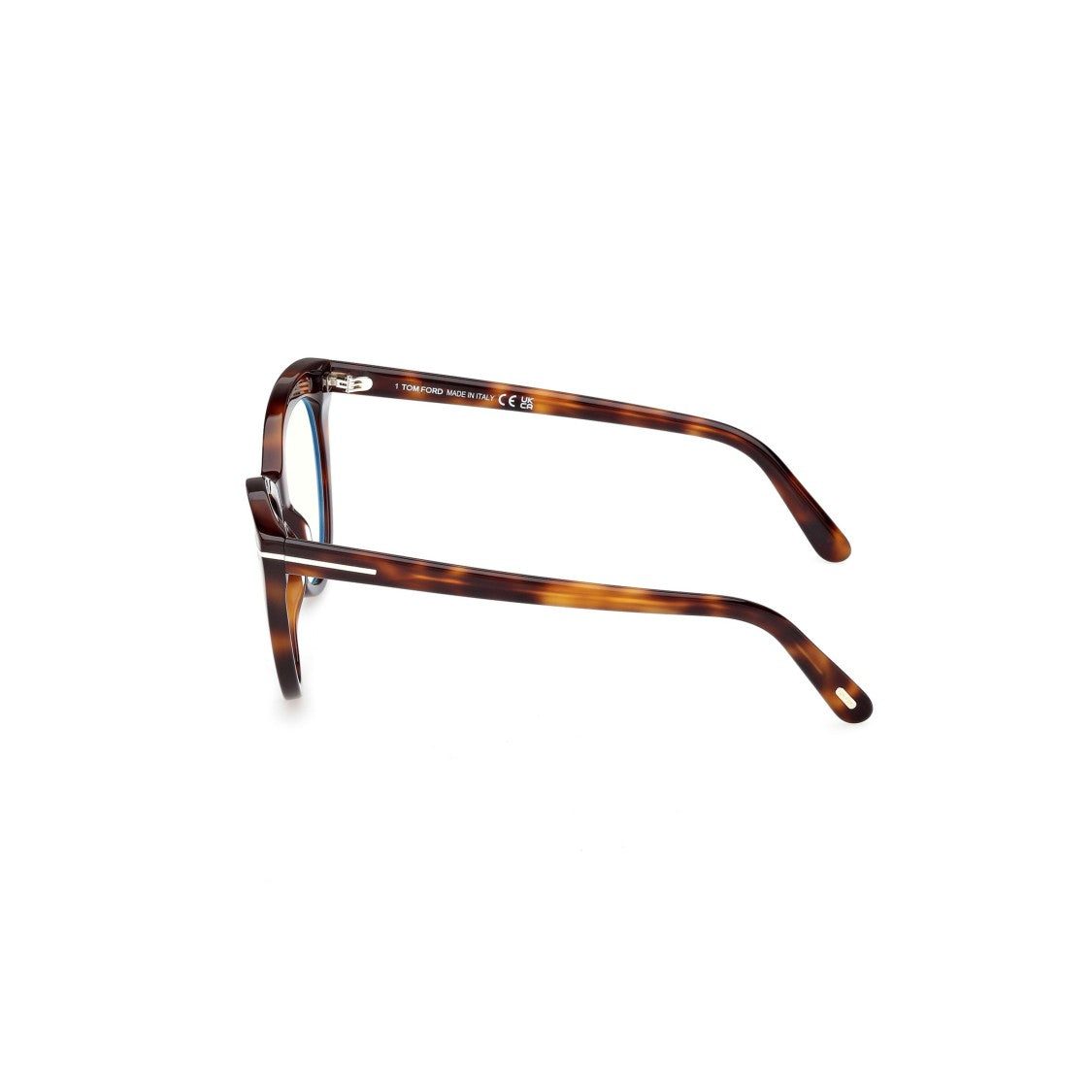 Tom Ford Ft6091-B Cat-Eye Tortoiseshell Acetate Eyeglasses