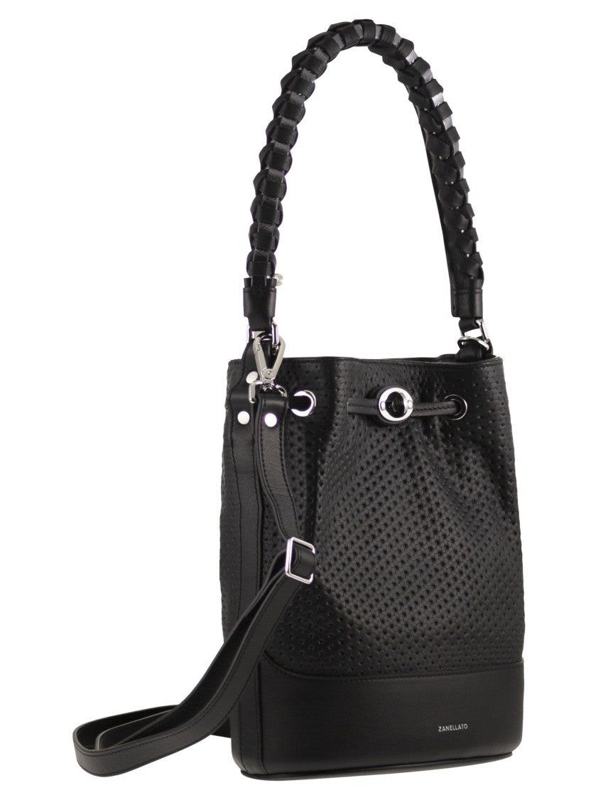 Zanellato Monda' - Leather Bucket Bag S