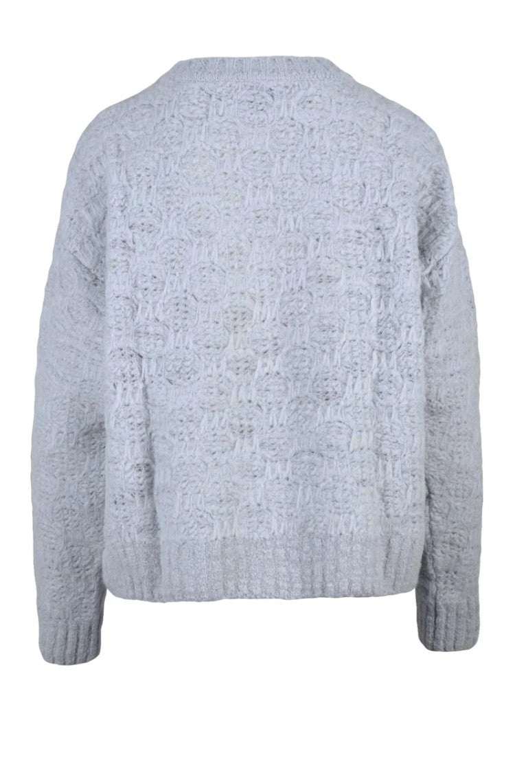 Mo5ch1no Jeans Crew Neck Sweater - Grey