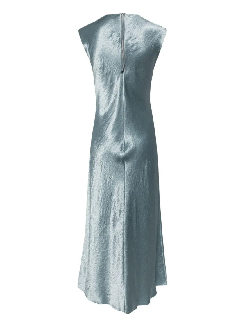 Vince Bias Crew Nk Cap Slv Dress