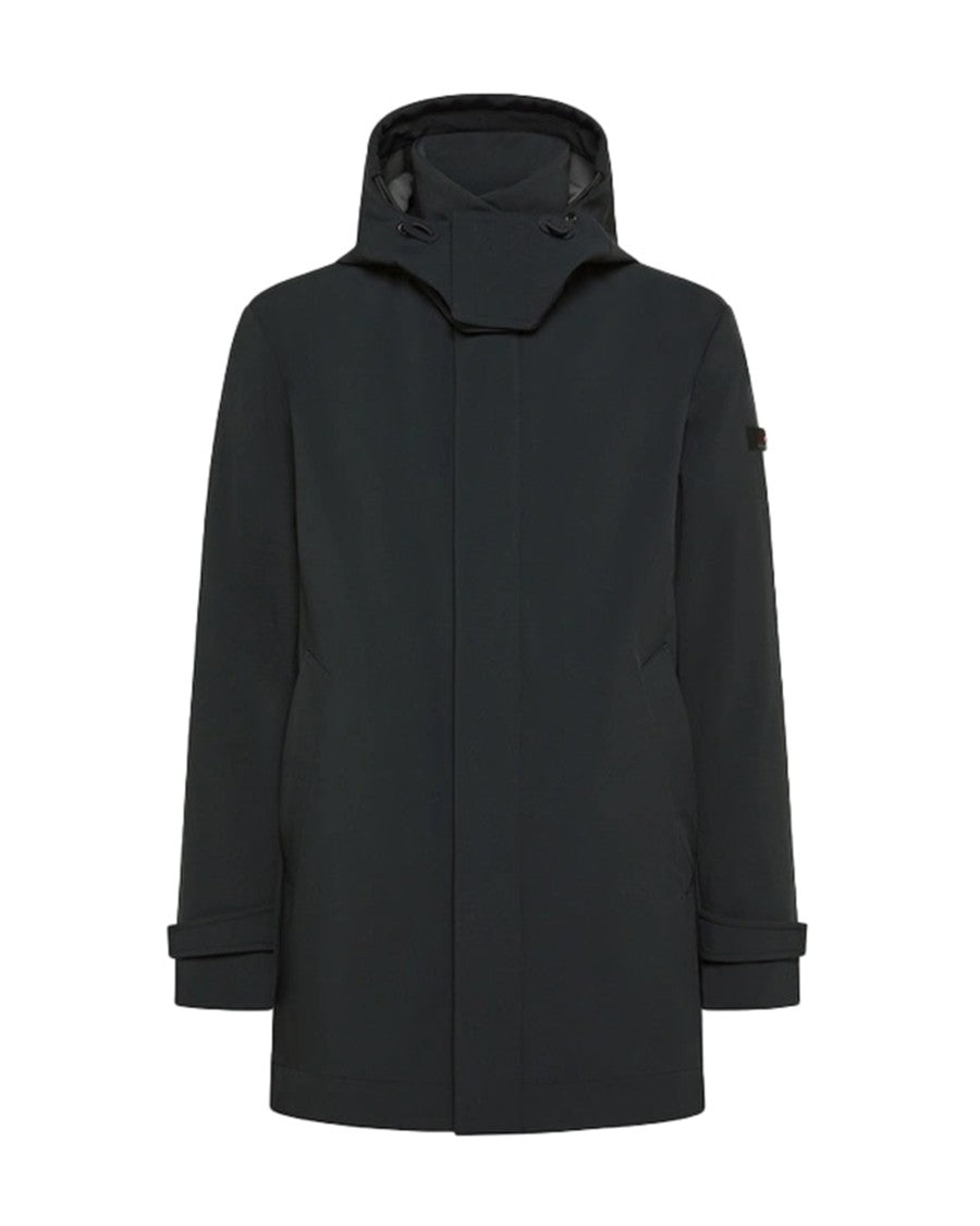 Peuterey Three-Layer Weather-Resistant Trench Coat With Detachable Hood