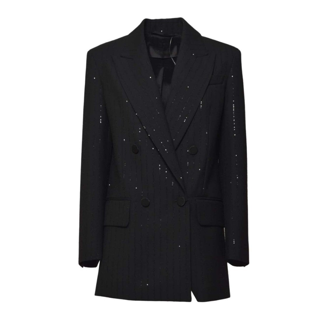 Max Mara Tailored Black Jacket With Structured Silhouette