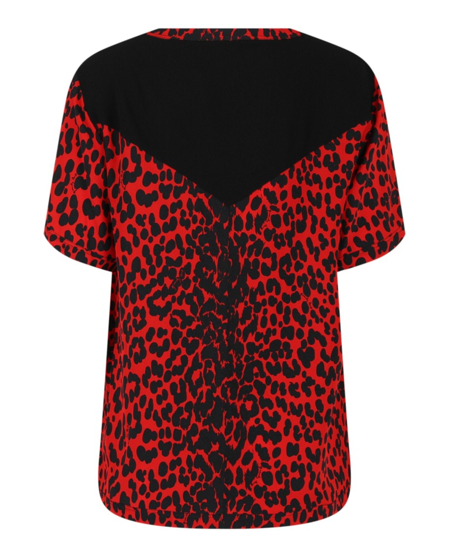 Givenchy Leopard Printed Silk Top
