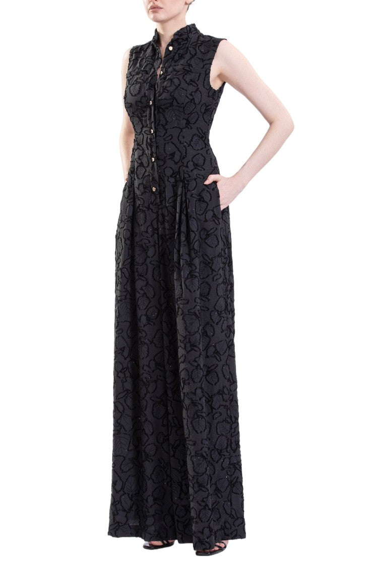 Saiid Kobeisy Textured Jumpsuit