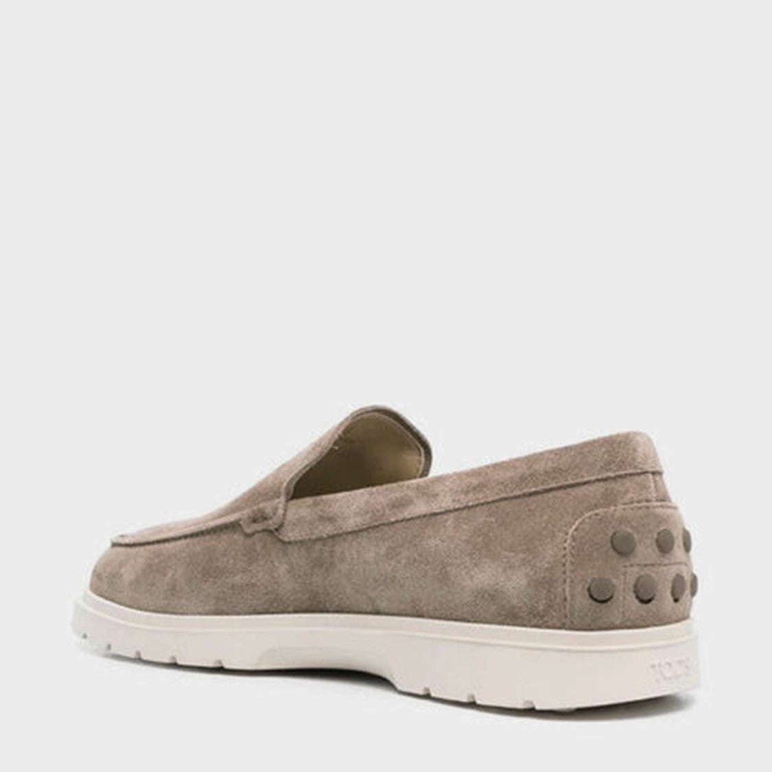 Tod's Beige Suede Loafers