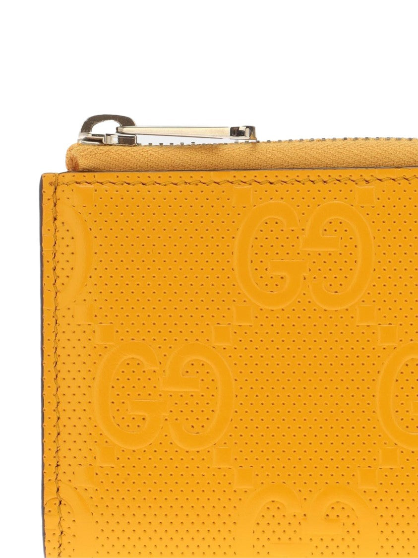 Gucci Gg Logo Zip Wallet