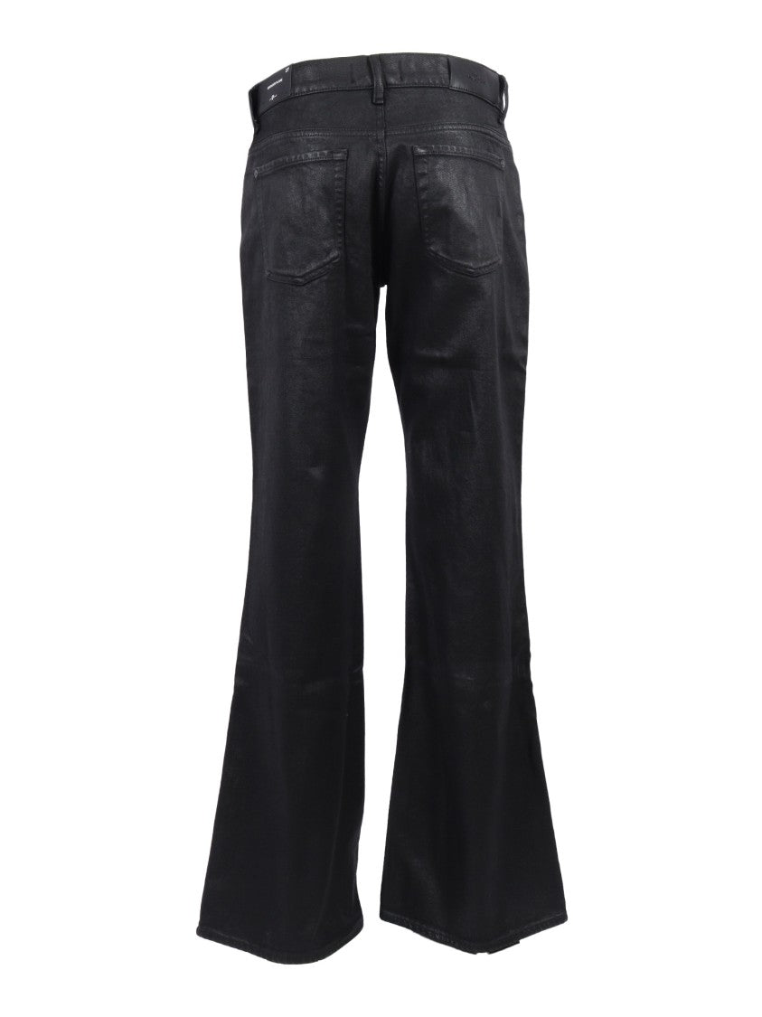 7 For All Mankind Spencer Flare Blackcat Jeans