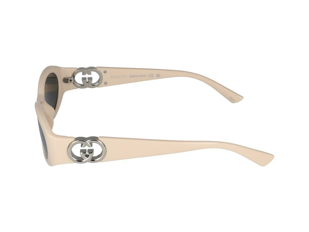 Gucci Sunglasses Gg1660s 004 Ivory Ivory Grey 54/16/135