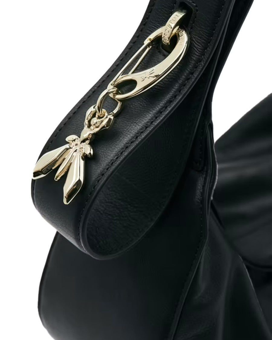 Patrizia Pepe New Moon Leather Shoulder Bag