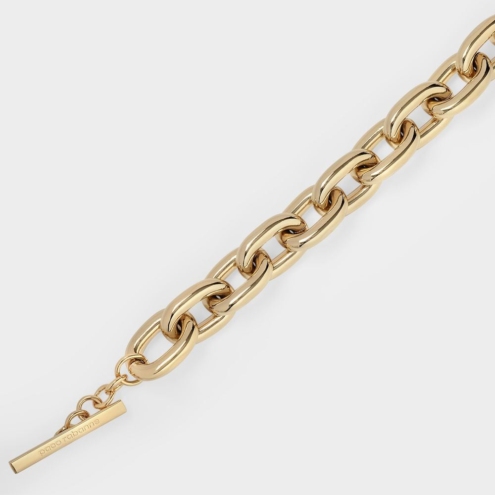 Rabanne Xl Link Neck Necklace - Gold - Metal