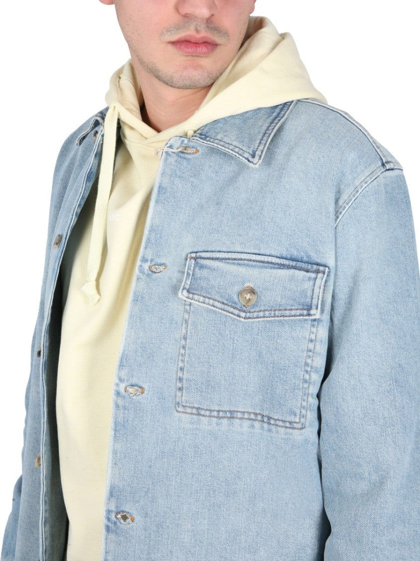 A.P.C. Drawstring Hood Sweatshirt