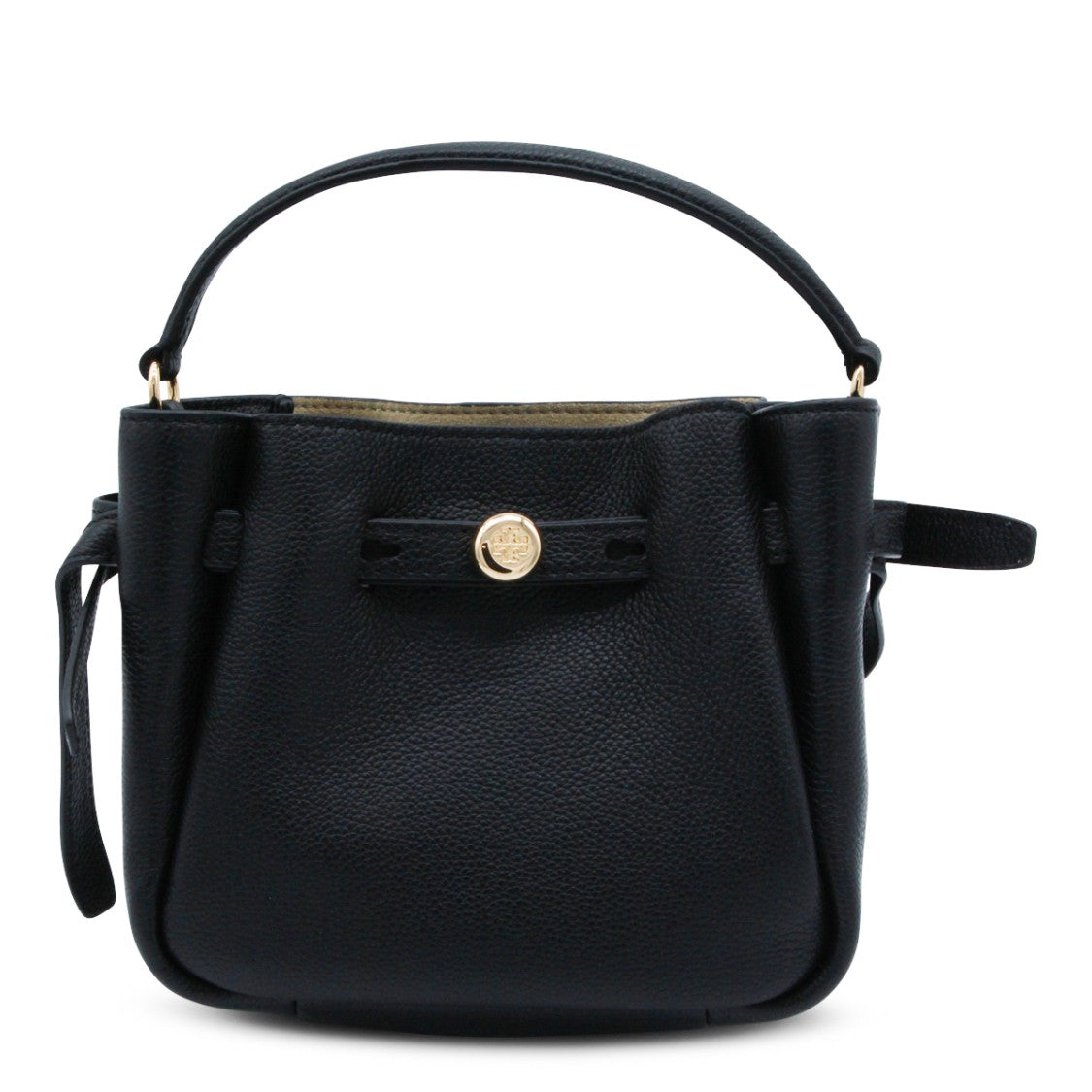 Tory Burch Black Leather Satchel Bag