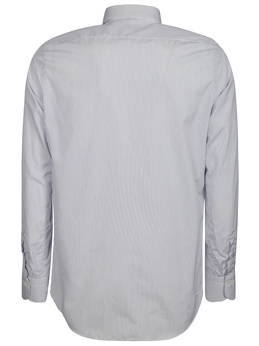 Finamore Tailored Shirt In Pure Egyptian Giza Cotton