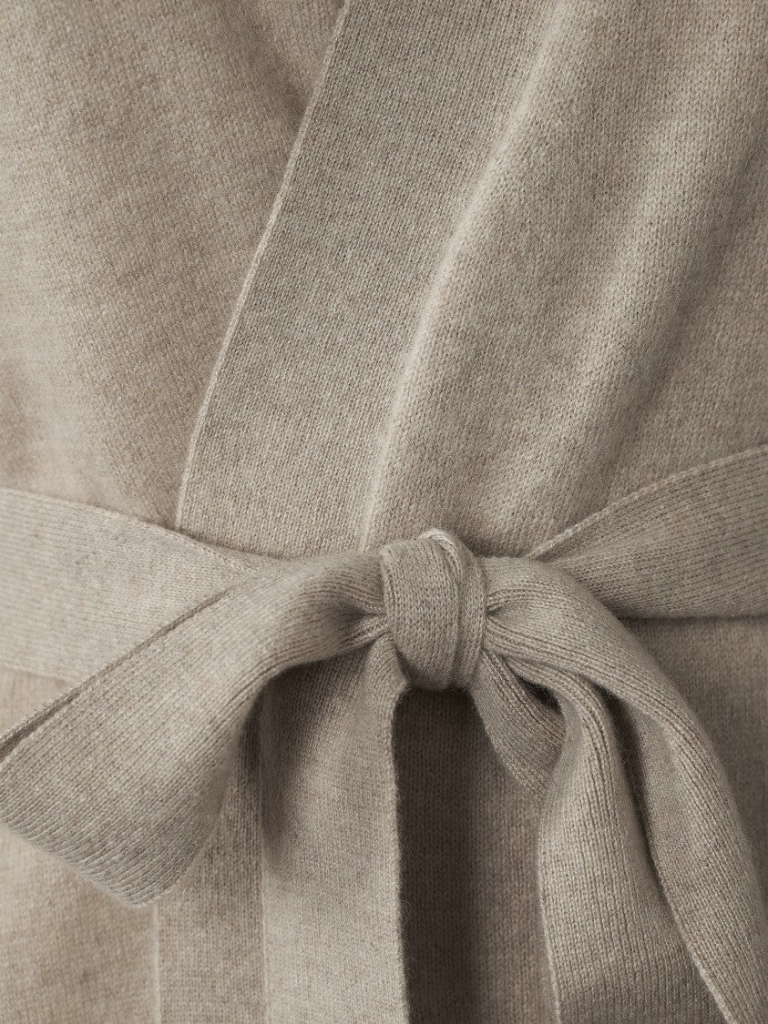 Max Mara Long Belted Cardigan