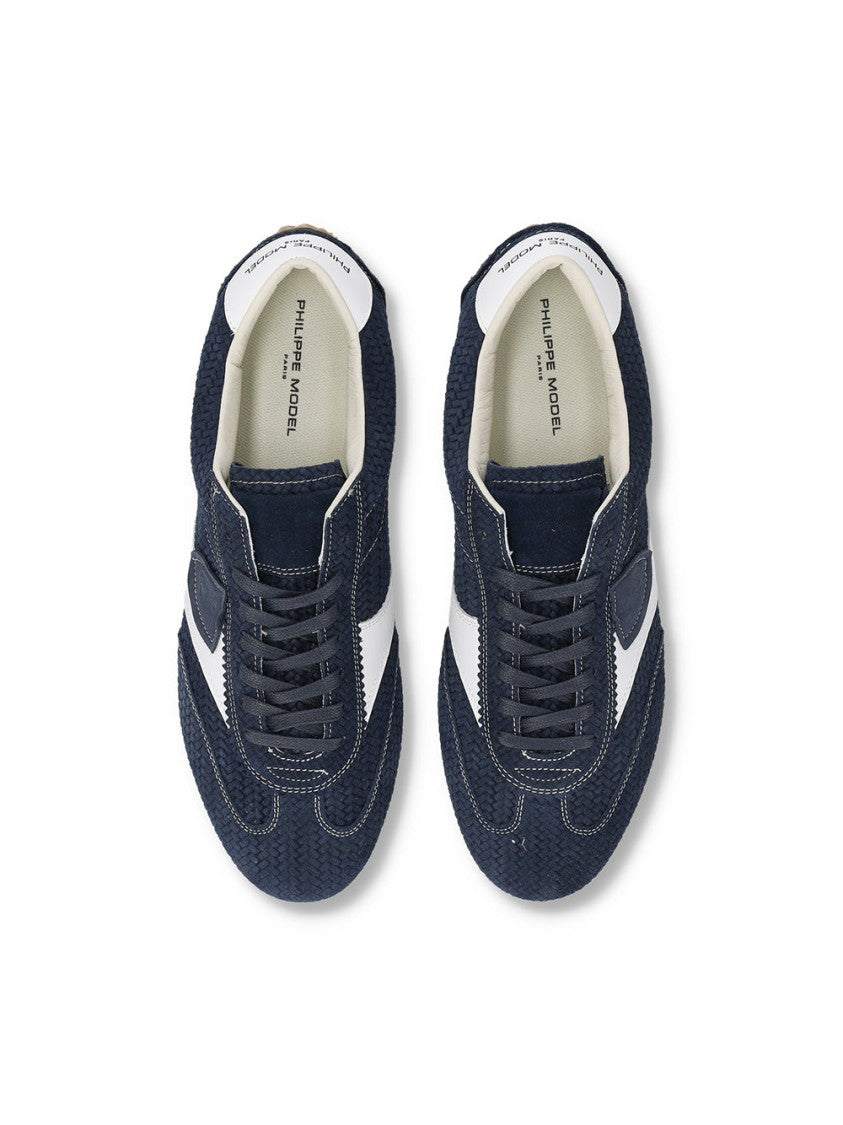 Philippe Model Planche Low Textured Dark Upper Sneakers