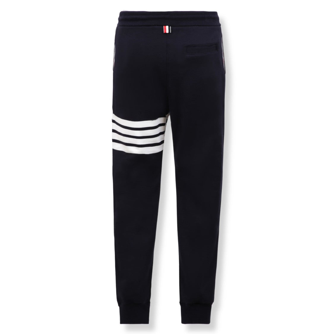 Thom Browne High-Waist 4-Bar Joggers