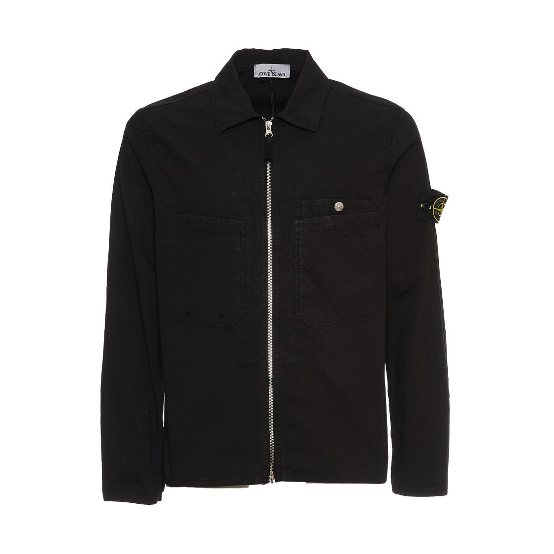 Stone Island Mil-Spec Stretch Ripstop Overshirt With Utility Pockets
