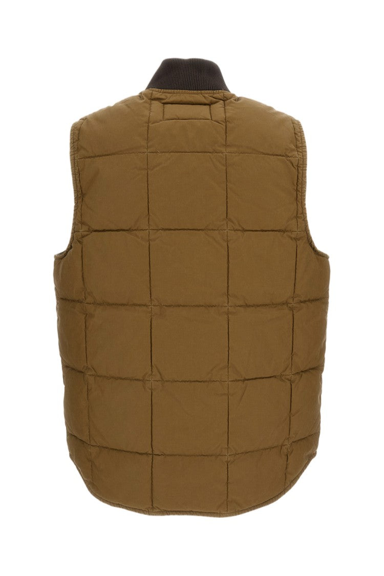 Filson Brown Heritage Vintage Wash Down Cotton Vest