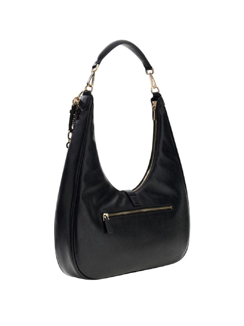 Guess Faux Leather Zip Shoulder Bag