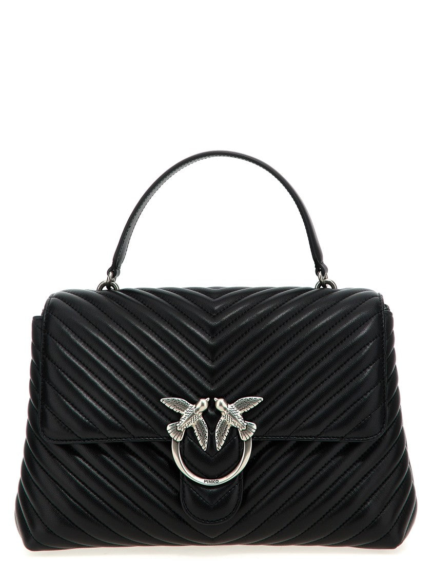 Pinko 'Big Lady Love Bag Puff Chevron' Handbag
