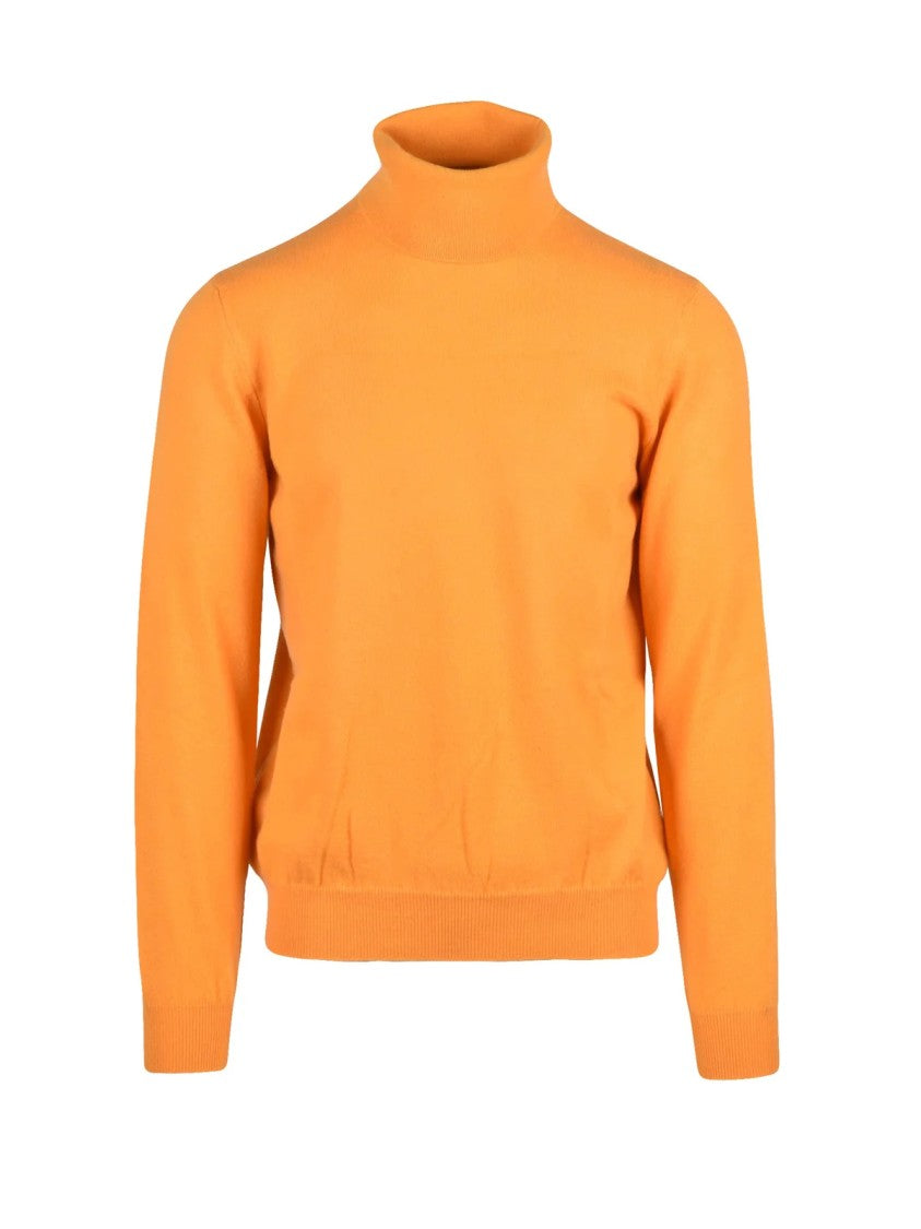 Alpha Studio High-Neck Cashmere Turtleneck Sweater