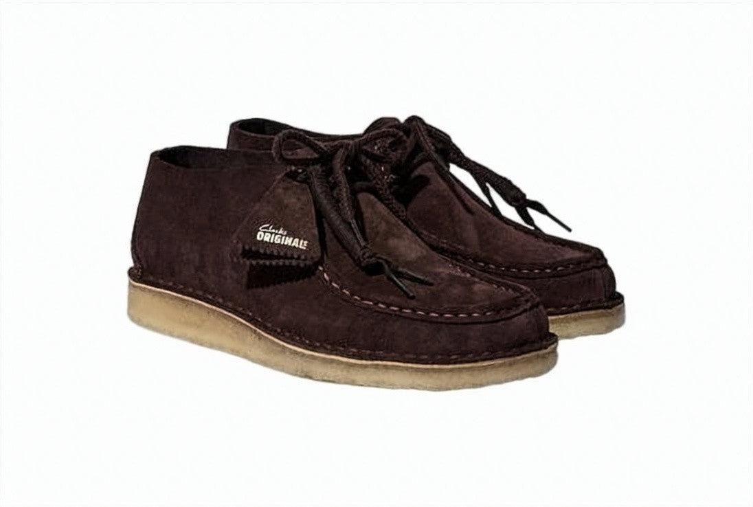Clarks Suede Upper Loafers With Moccasin Toe