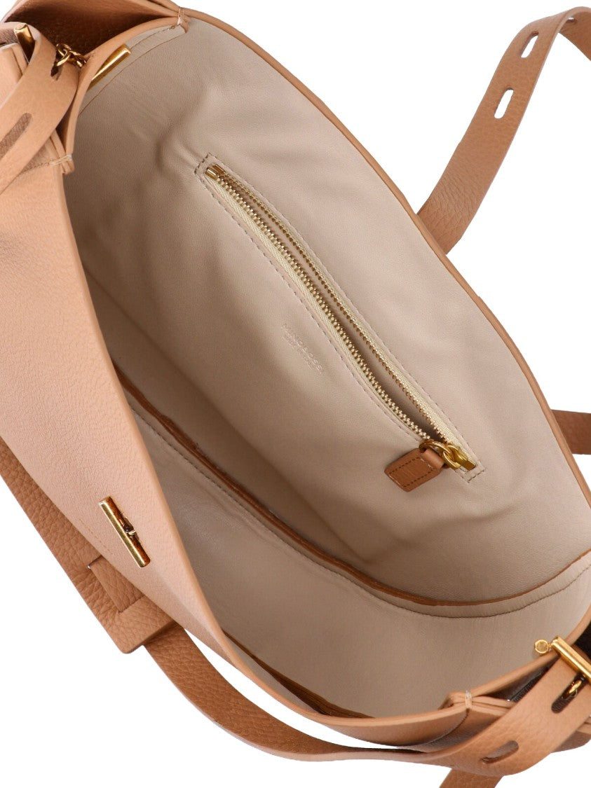 Minobossi Structured Pink Handbag With Minimalist Design