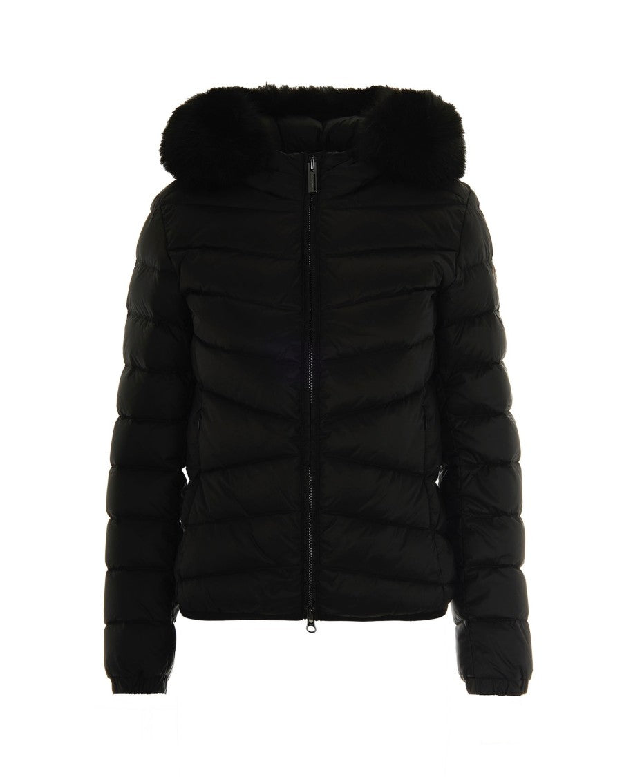 Colmar Originals Black Hooded Down Jacket