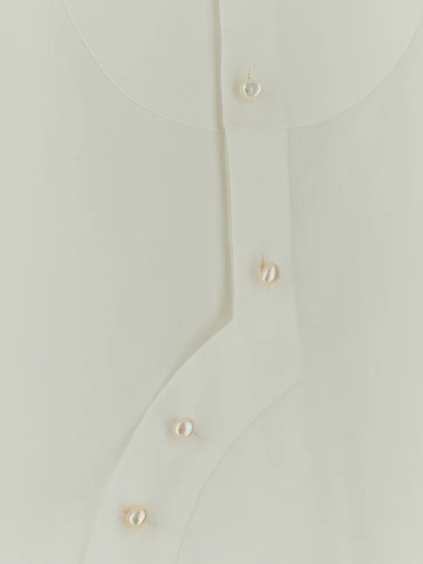 Carven White Oversized Cotton Shirt