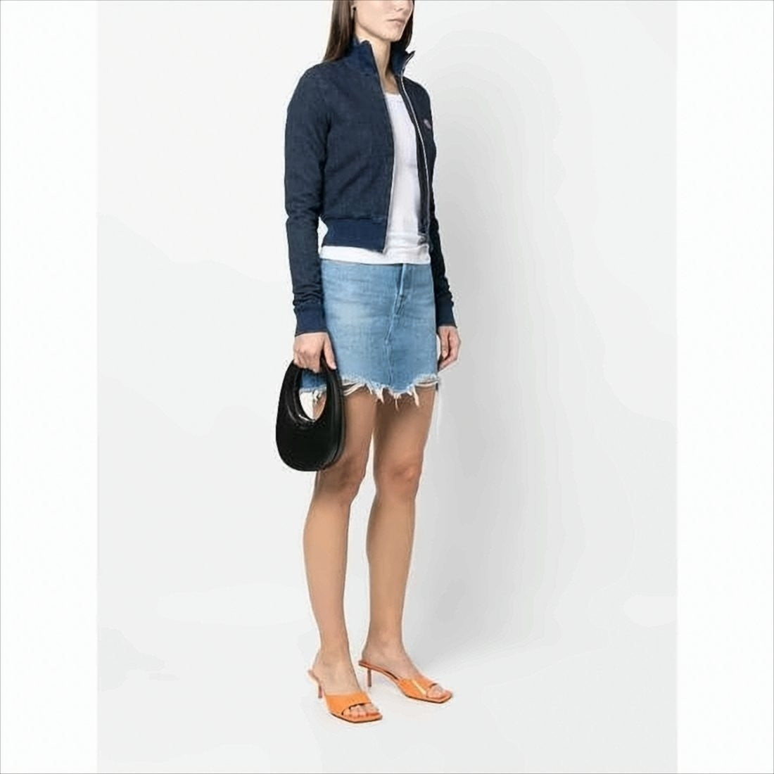 Coperni Oval Leather Shoulder Bag