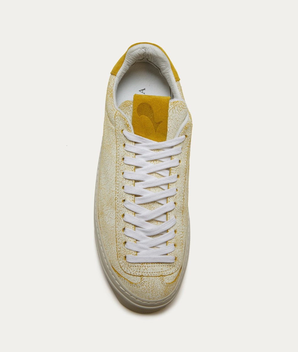 Aqua Alta Venice Redentore Patina Yellow Sneakers