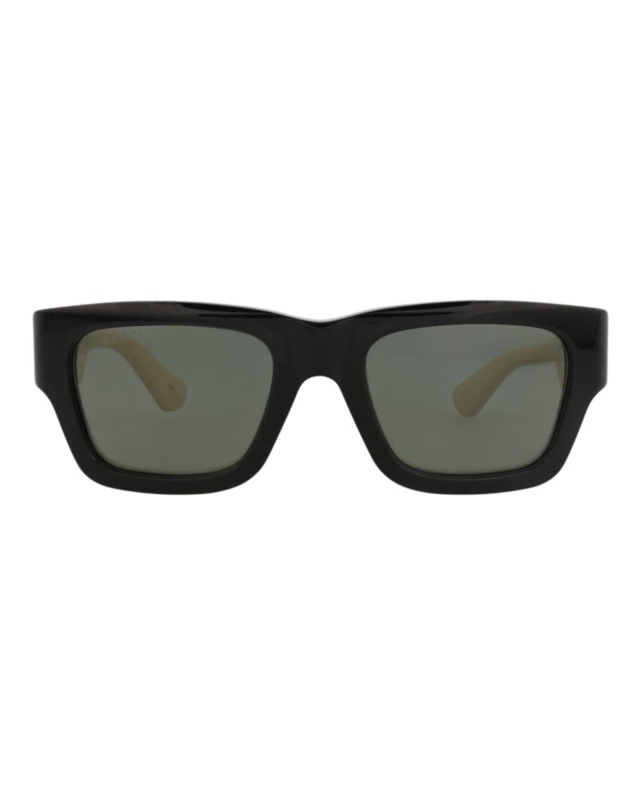 Gucci Square-Frame Recycled Acetate Sunglasses