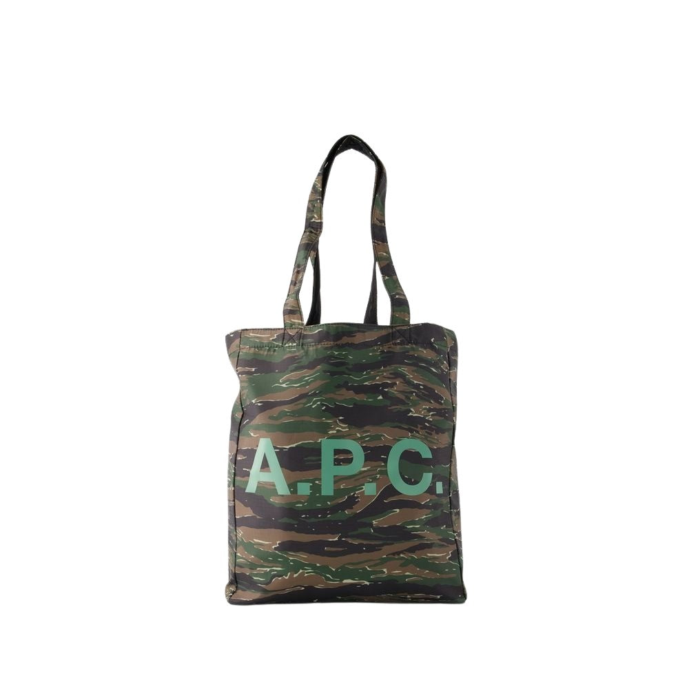 A.P.C. Lou Reversible Tote Bag - Synthetic - Khaki