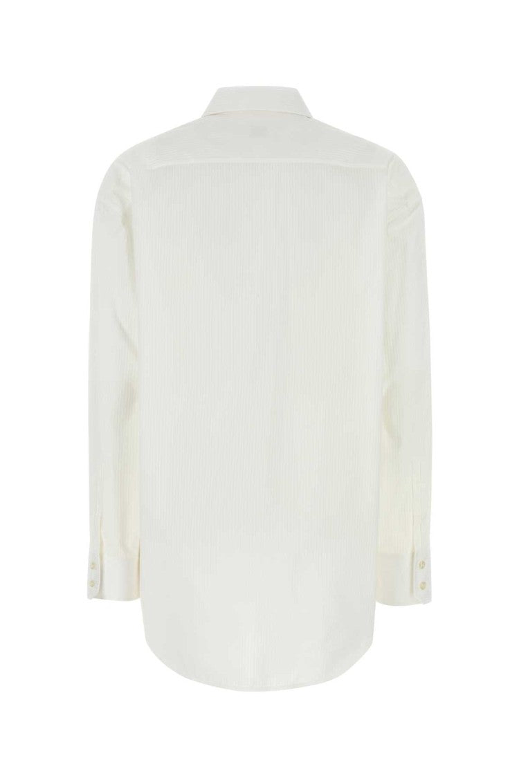 Saint Laurent White Cotton Shirt