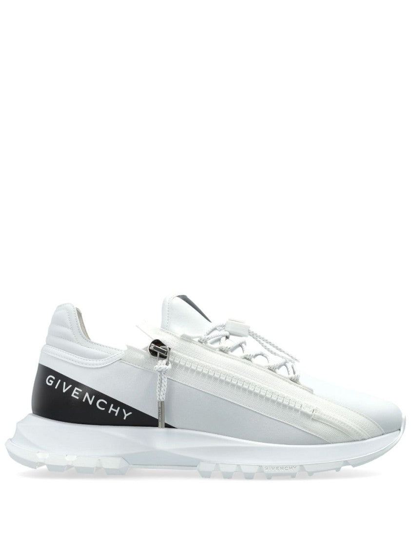 Givenchy White Textured Light Sneakers
