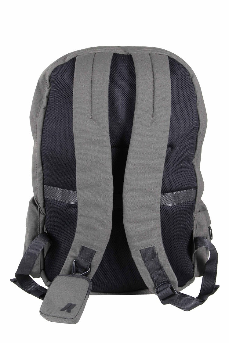 K-Way Green Anais Two-Way Zip Nylon Backpack