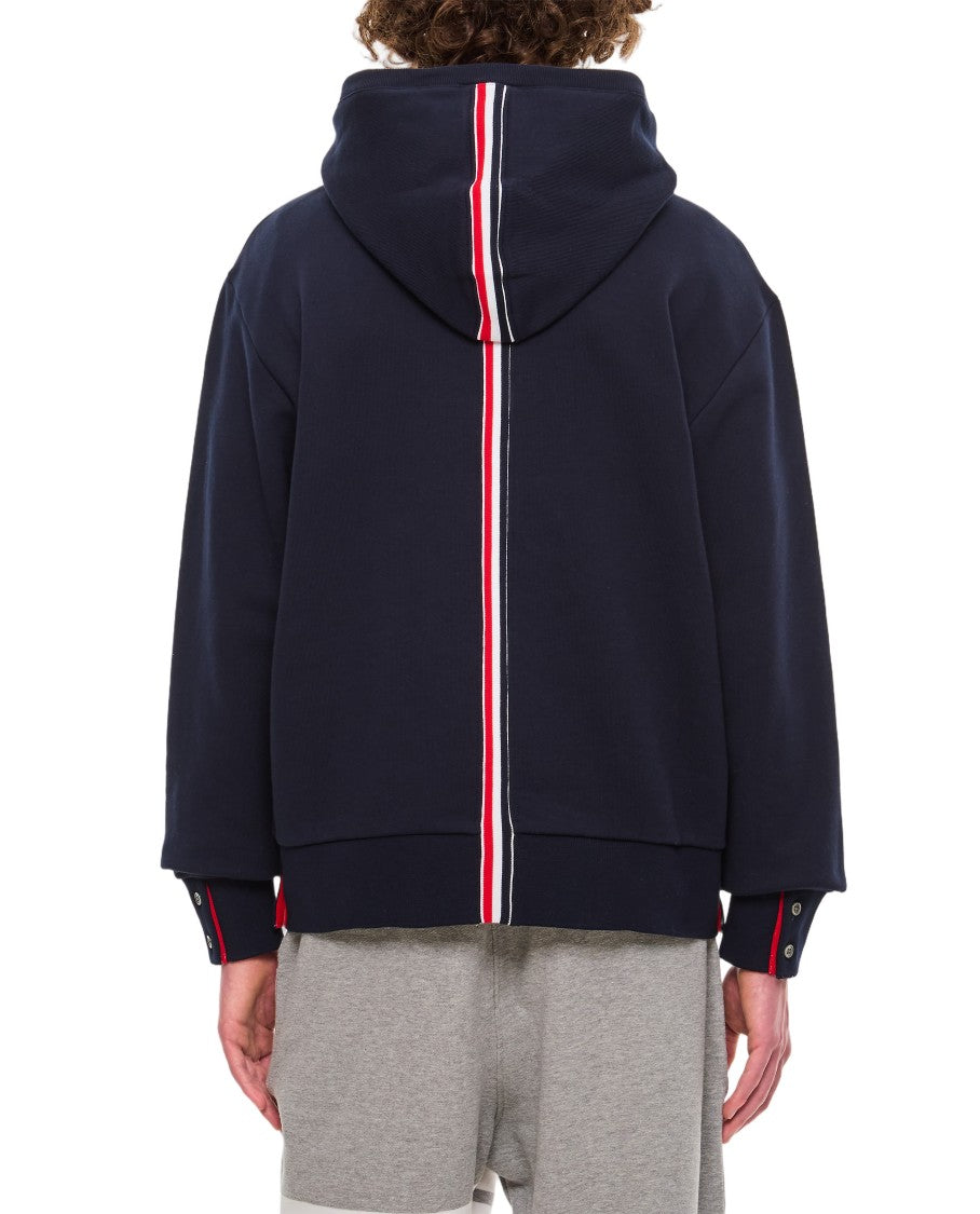 Thom Browne Adjustable Drawstring Pullover Hoodie