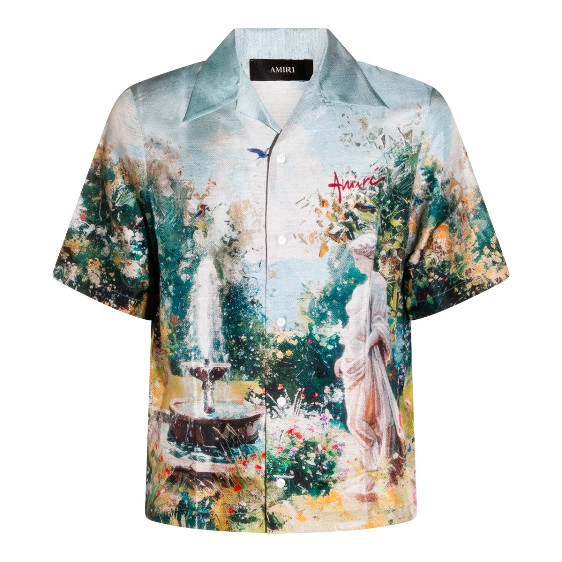 Amiri Multi Silk Printed Shirt